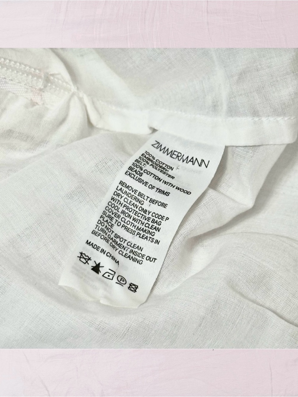 Zimmermann Skirt Zinnia Scallop Stripe - Picture 6 of 7